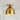 6.9" W 1-Light Retro Handcrafted Brass Finish Gold Interior Dome Design Flush Mount Ceiling Light for Bedroom, Kitchen