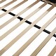 preview thumbnail 49 of 95, Velvet Grounded Bed Mother & Child Bed Platform Slat Bed Frame with Little Round Stool and Bedside Desk for Growing Child