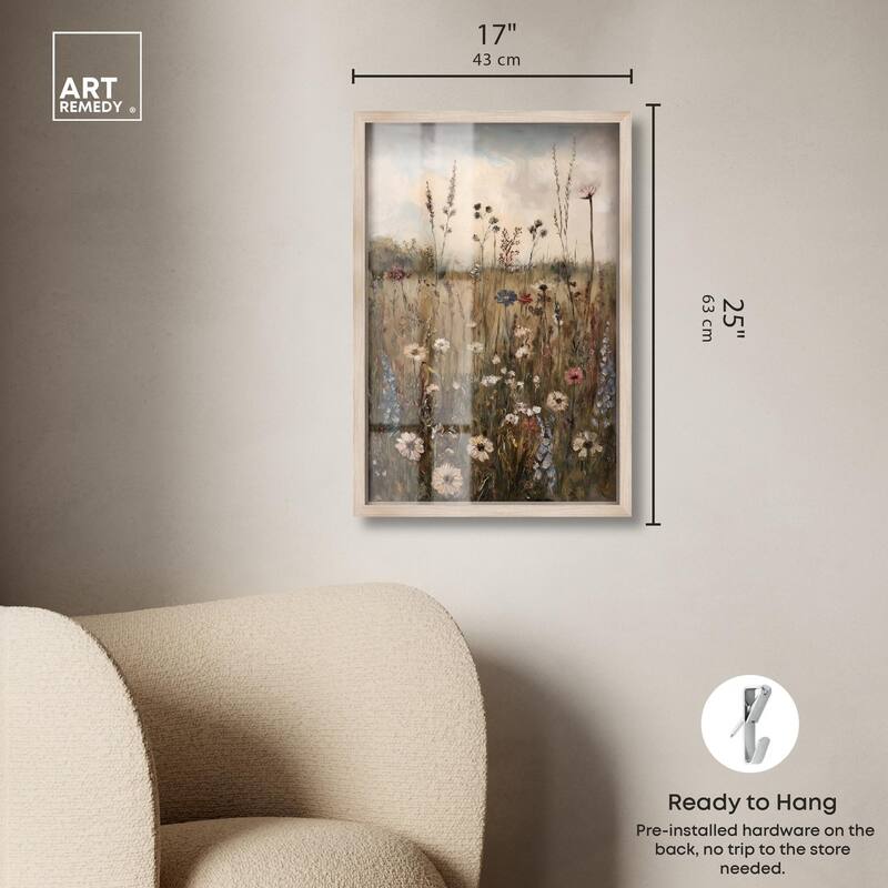 Field of Forgotten Dreams II Shadowbox by Art Remedy