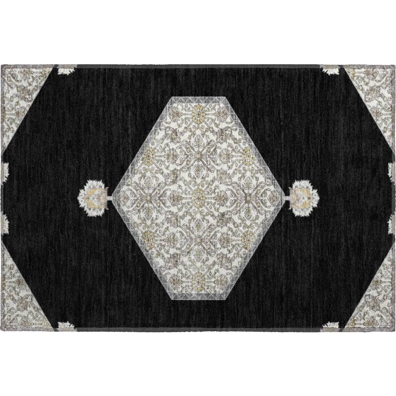 Premium Washable Super Soft Traditional Global Mayfield Rug