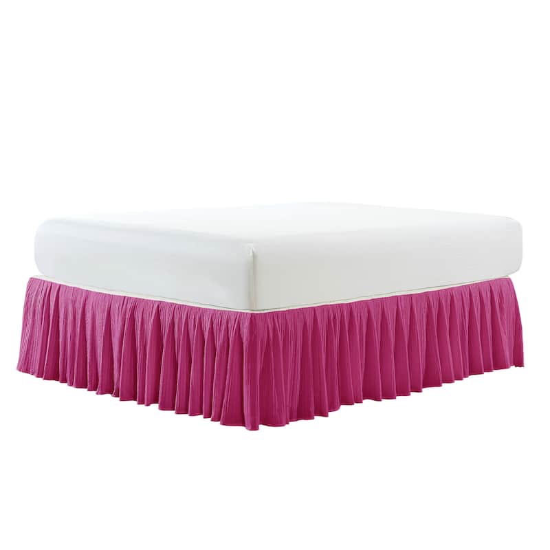 Serenta Pleated Bedskirt 18" Drop