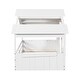 preview thumbnail 9 of 21, Twin Size House Bed for Kids, Wood Playhouse Bed Frame with Roof, Window and Guardrail for Girls & Boys, No Box Spring Needed