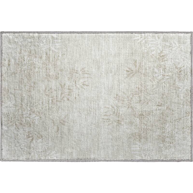 Premium Washable Super Soft Floral Imprints Mayfield Rug