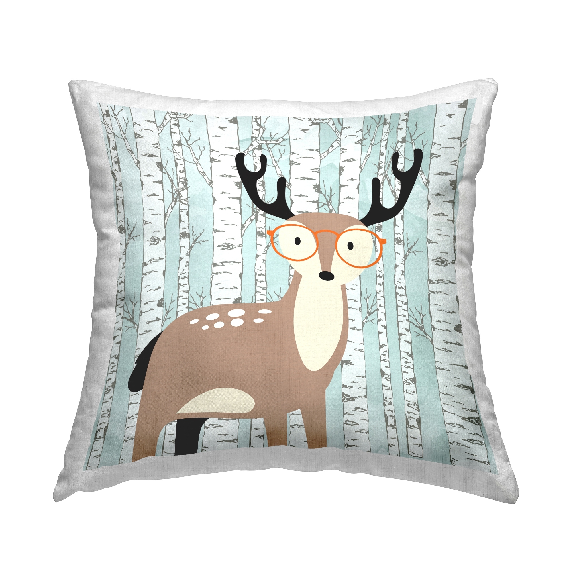Stupell Deer & Birch Trees Design by Kim Allen