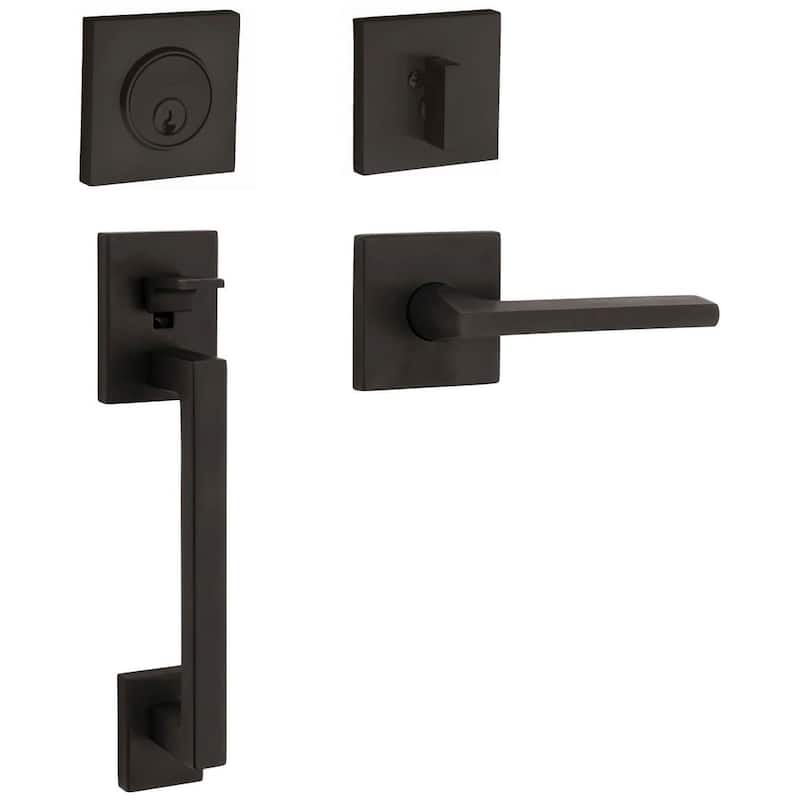 Baldwin Minneapolis Right Handed Single Cylinder Keyed Entry Sectional - Oil Rubbed Bronze