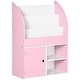 preview thumbnail 1 of 12, Kids Bookshelf,Multi-Purpose Kids Toy Storage Organizer,Kids Bookcase