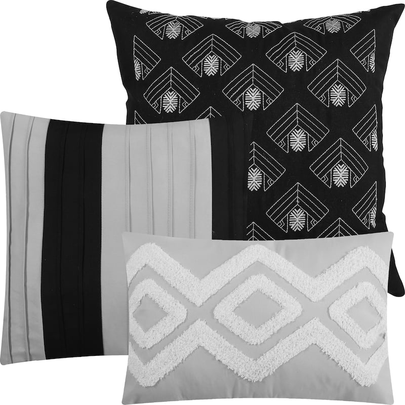 Nanshing Corina 7 Piece Terry Embroidery Comforter Set