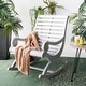 preview thumbnail 1 of 24, SAFAVIEH Outdoor Living Sonora Rocking Chair - 25"W x 36"D x 37"H Grey