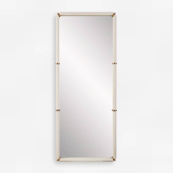 slide 2 of 5, Uttermost Cyprus White Dressing Mirror