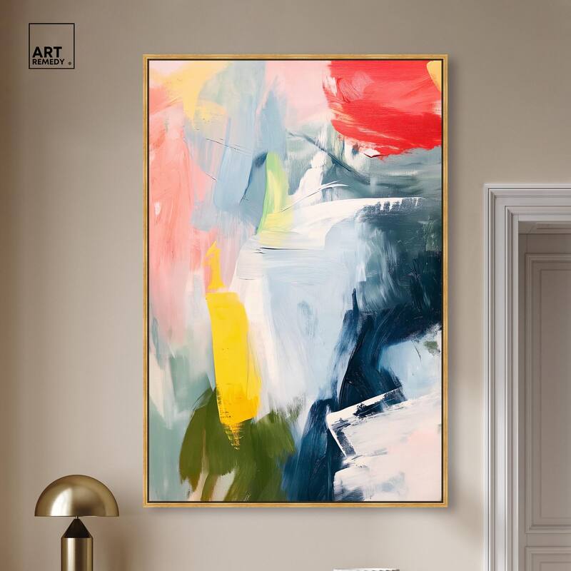 Confetti Storm Canvas by Art Remedy