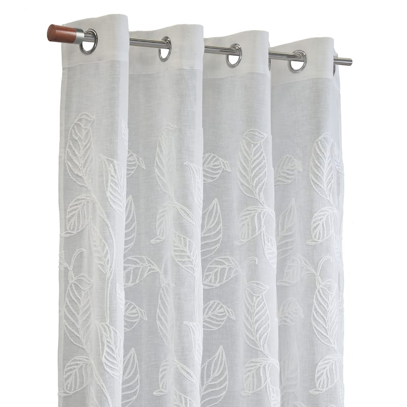 Lausanne Sheer Grommet Curtain Panel - 52" x 84"