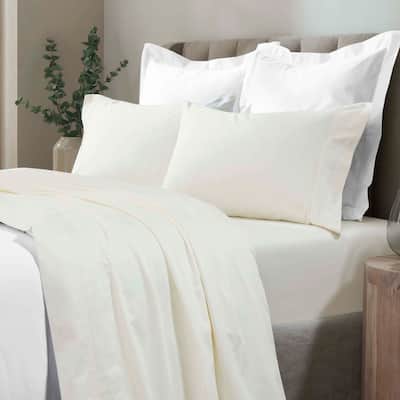 Blue Nile Mills Ultimate Fit Cotton Sateen Deep Pocket Sheet Set