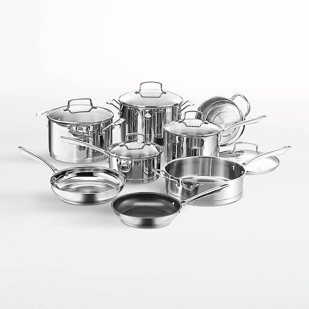 Cuisinart Chef's Classic Stainless Cookware 13Piece, 59 OFF