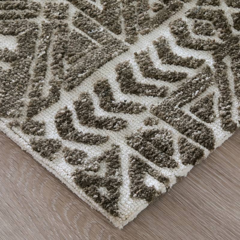 Grand Bazaar Oliena Machine Made Southwestern Modern Area Rug