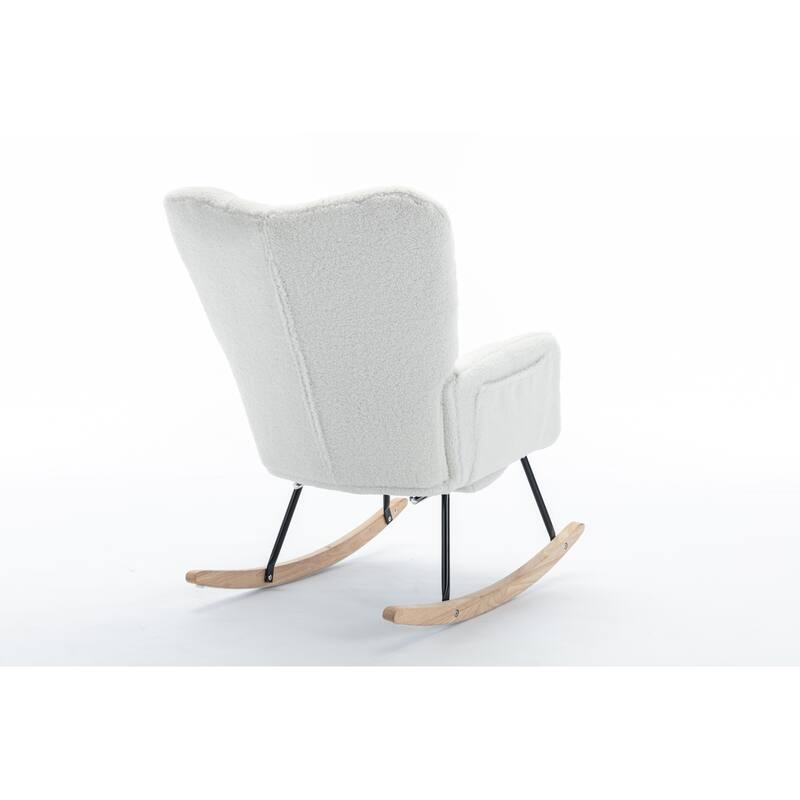 Teddy Fabric Rocking Chair