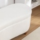 preview thumbnail 7 of 8, Modern Glam Teddy Fabric Upholstered Storage Ottoman Bench