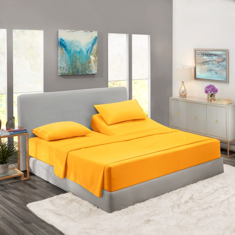 Empyrean Hotel Luxury 6 Piece Sheet Set - Super Soft Bedding Sheets & Pillowcases