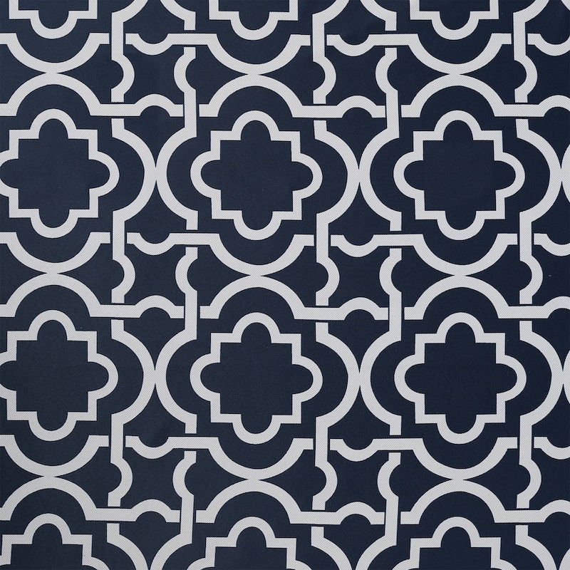 Sun Zero Barnett Trellis Blackout Grommet Curtain Panel, Single Panel