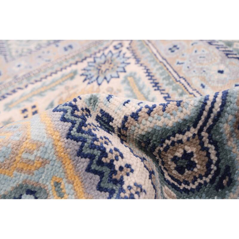 ECARPETGALLERY Hand-knotted Jules Serapi Ivory Wool Rug - 8'0 x 10'0