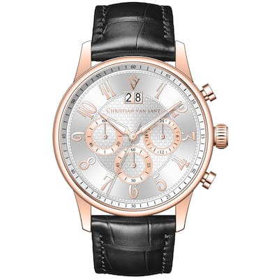 Christian Van Sant Men's Heritage Silver Dial Watch - CV3946 - 6 (36)