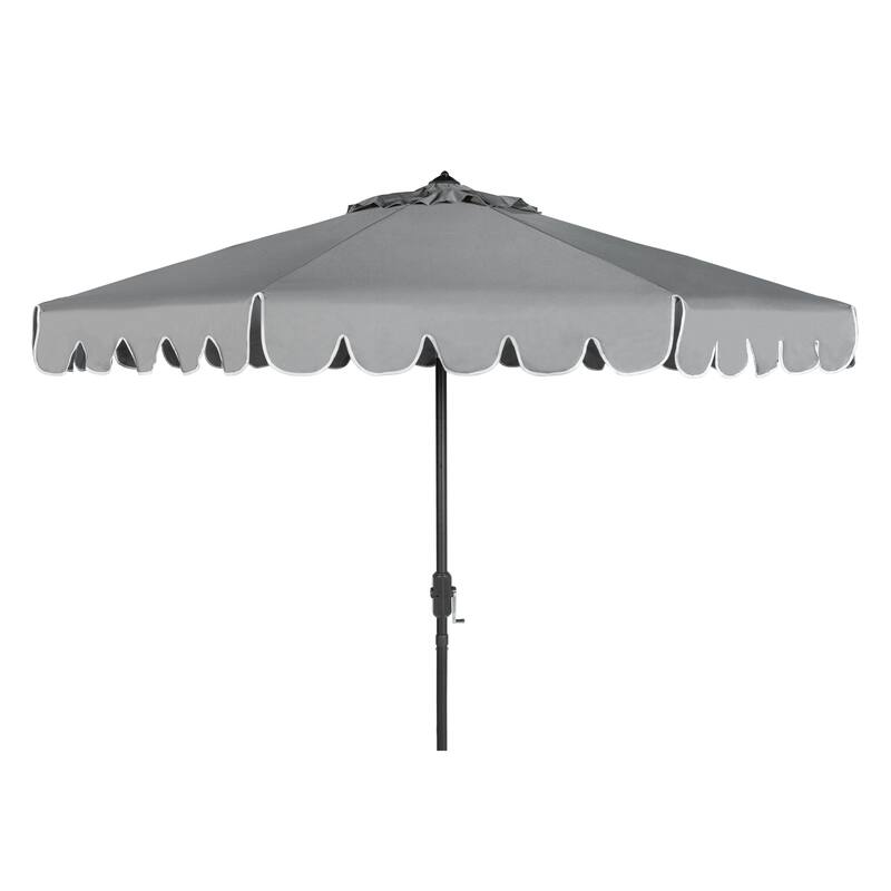 SAFAVIEH Antonije 9-Foot Crank Outdoor Umbrella