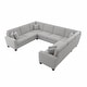 preview thumbnail 25 of 35, Stockton 125W U Shaped Sectional Couch by Bush Furniture
