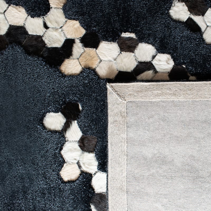 SAFAVIEH Handmade Manhattan Shakti Modern Abstract Silk Rug