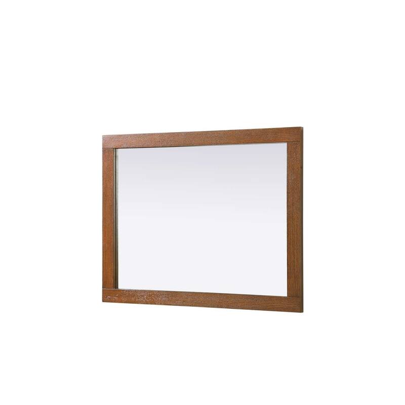Solene Wooden Rectangle Mirror (24-30 x 36 in.)