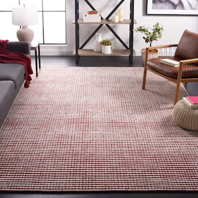 SAFAVIEH Handmade Abstract Kadi Modern Wool Rug
