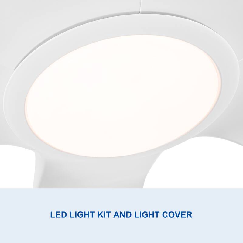 60 In Intergrated LED Ceiling Fan Lighting
