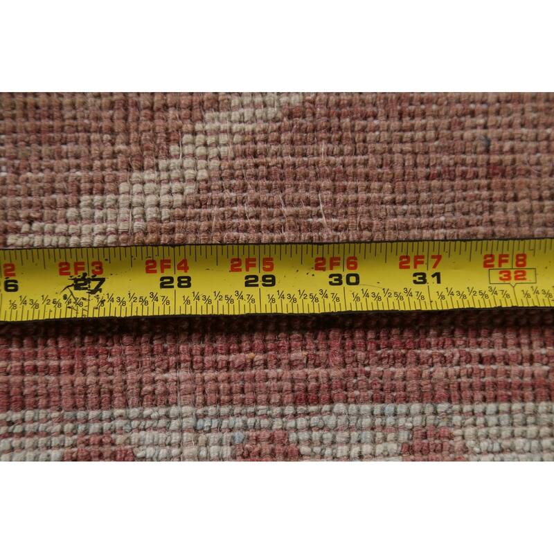 Hand Knotted Oriental 100% Wool Carpet Traditional Abstract Coral Art Deco Area Rug - 5' 0'' X 3' 10''