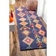 preview thumbnail 37 of 43, Nuloom Hand Tufted Wool Moroccan Triangle Rug