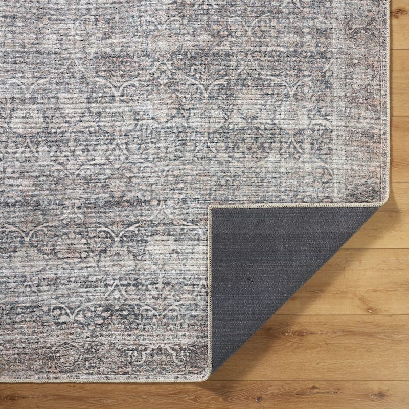 Livabliss x Vivir Lorelai Vintage Washable Area Rug