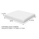 preview thumbnail 3 of 17, Textured Universal Seat Cushion (2-Pack) - 18" wide x 17.5" deep x 2.5" thick
