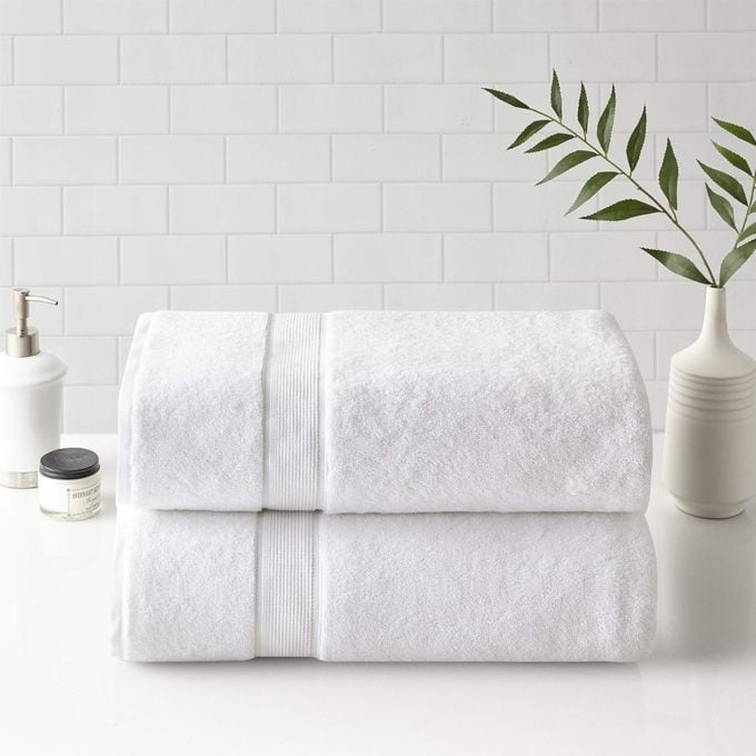 800GSM Extra Large Bath Towels (34“ x 68” 2-Pack) 100% Cotton Bath Towel Set Highly Absorbent Hotel Spa Quality - 68