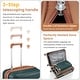 preview thumbnail 10 of 11, 14/20/24/28 4-Piece, Modern Expandable Luggage Sets with 360 Mute Spinner Wheels and TSA Lock, for Boarding Travel, Army Green