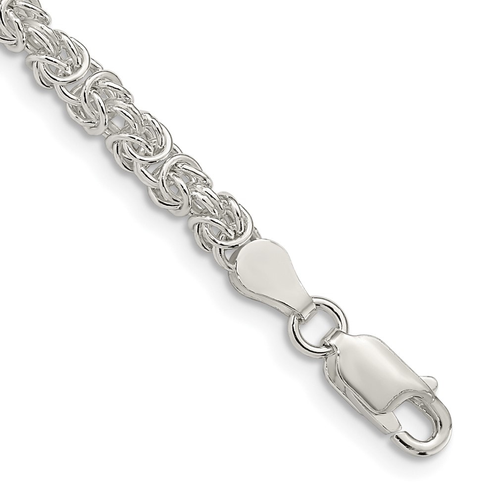 Sterling Silver 7inch Polished Charm Bracelet