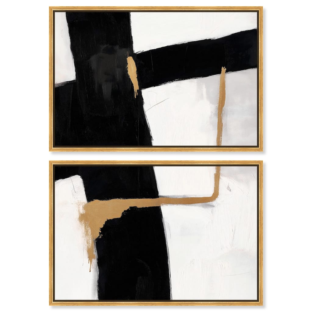 Urban Grid III Canvas Set of 2 by Art Remedy