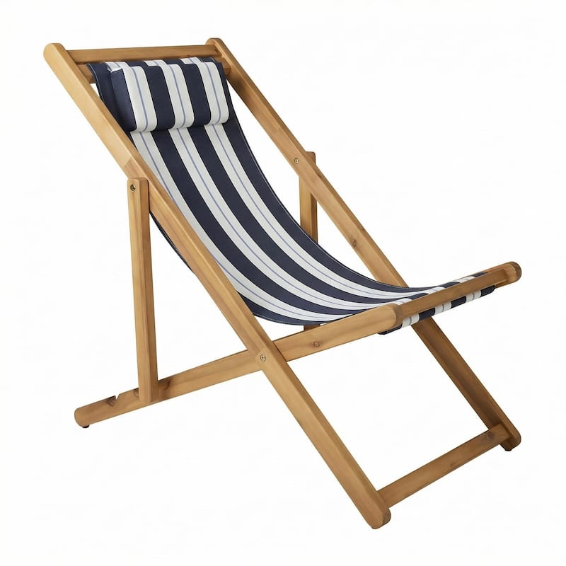 Adjustable Sling Chair Set with Sunbrella Fabric - Relate Harbor