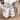 Fluted Kitchen Island Cart on Lockable Wheels with Drop Leaf, Power Outlet