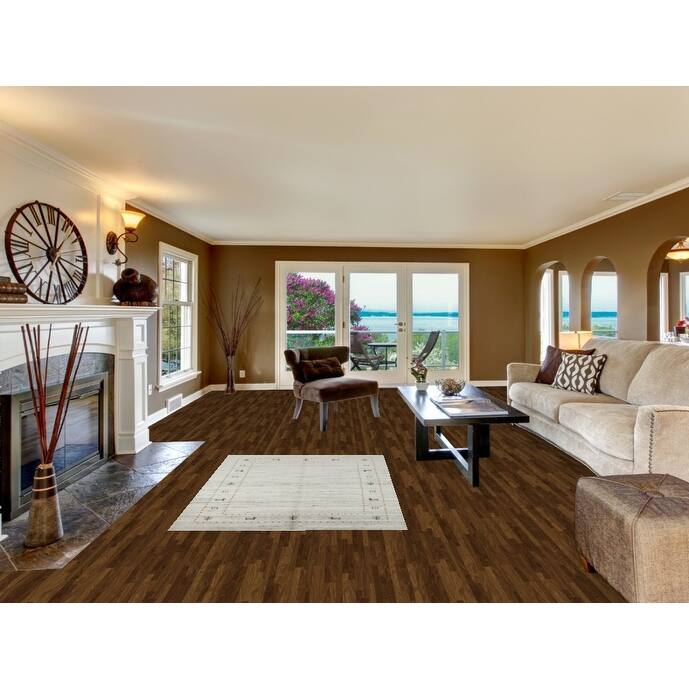 Little Animals Gabbeh Indian Rug Hand-Knotted Wool Carpet - 4'0" x 5'9"