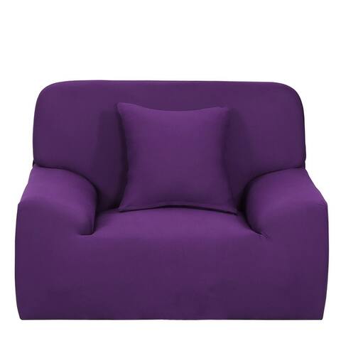 Buy Purple Traditional Sofa Couch Slipcovers Online At