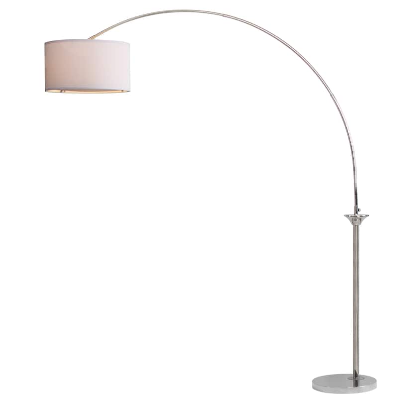 SAFAVIEH Lighting 84-inch Mira Arc Floor Lamp - 70.5" W x 18" L x 84" H
