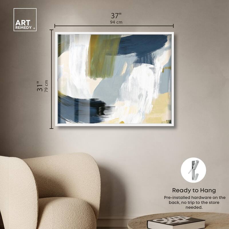 Moss Layers II Shadowbox by Art Remedy