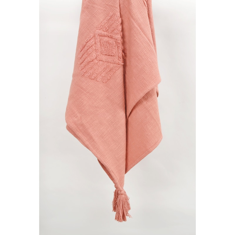 Rizzy Home Ikat Textured Cotton Throw