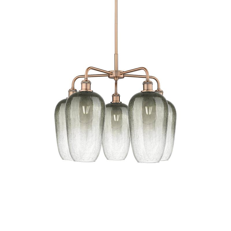Innovations Lighting 516-5CR-21-26 Brookhaven Flute Chandelier