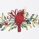 preview thumbnail 3 of 1, Lenox Winter Greetings Cardinal Cork Placemats, Set of 4