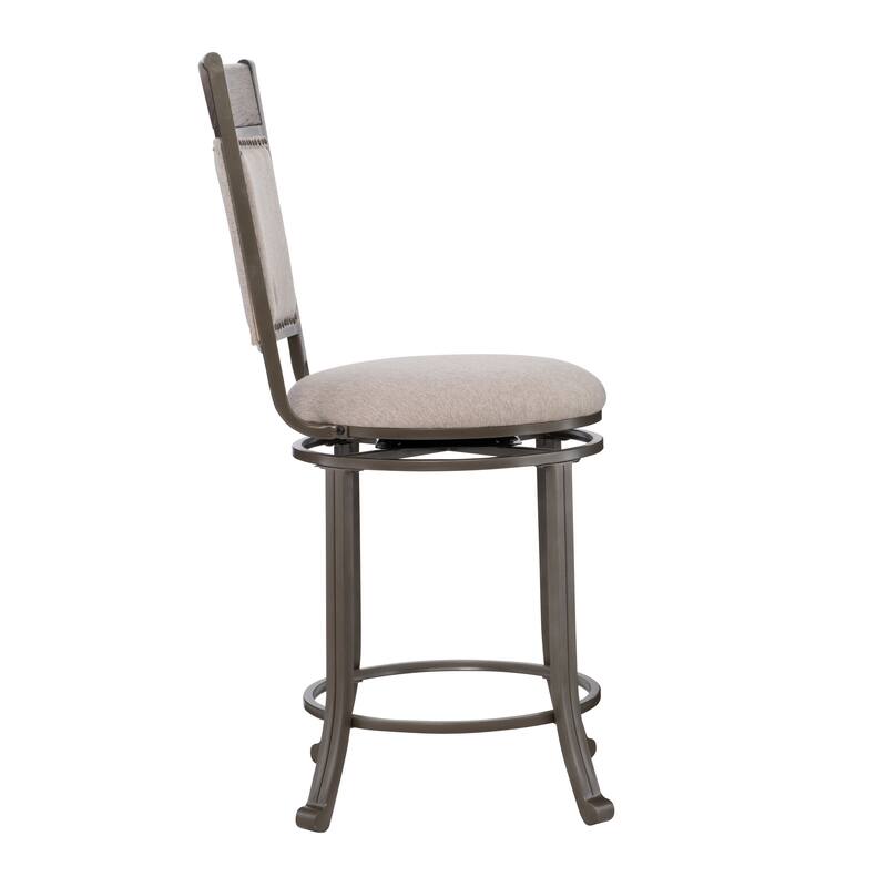 Linon Franklin Swivel Counter Stool