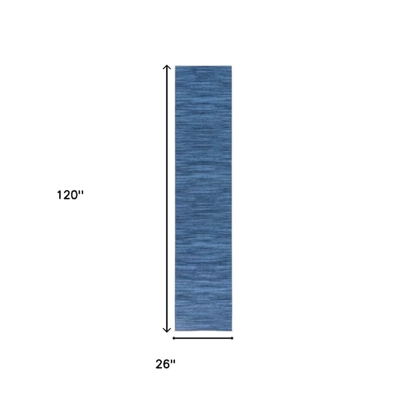 Nuray Power Loomed Abstract Modern Non Skid Low Pile Area Rug By HomeRoots - 120' X '26' X '0.25