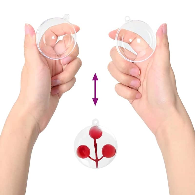 vidaXL Christmas Bauble Set 25 pcs Ø 10 cm - 3.9 x 3.9 x 3.9